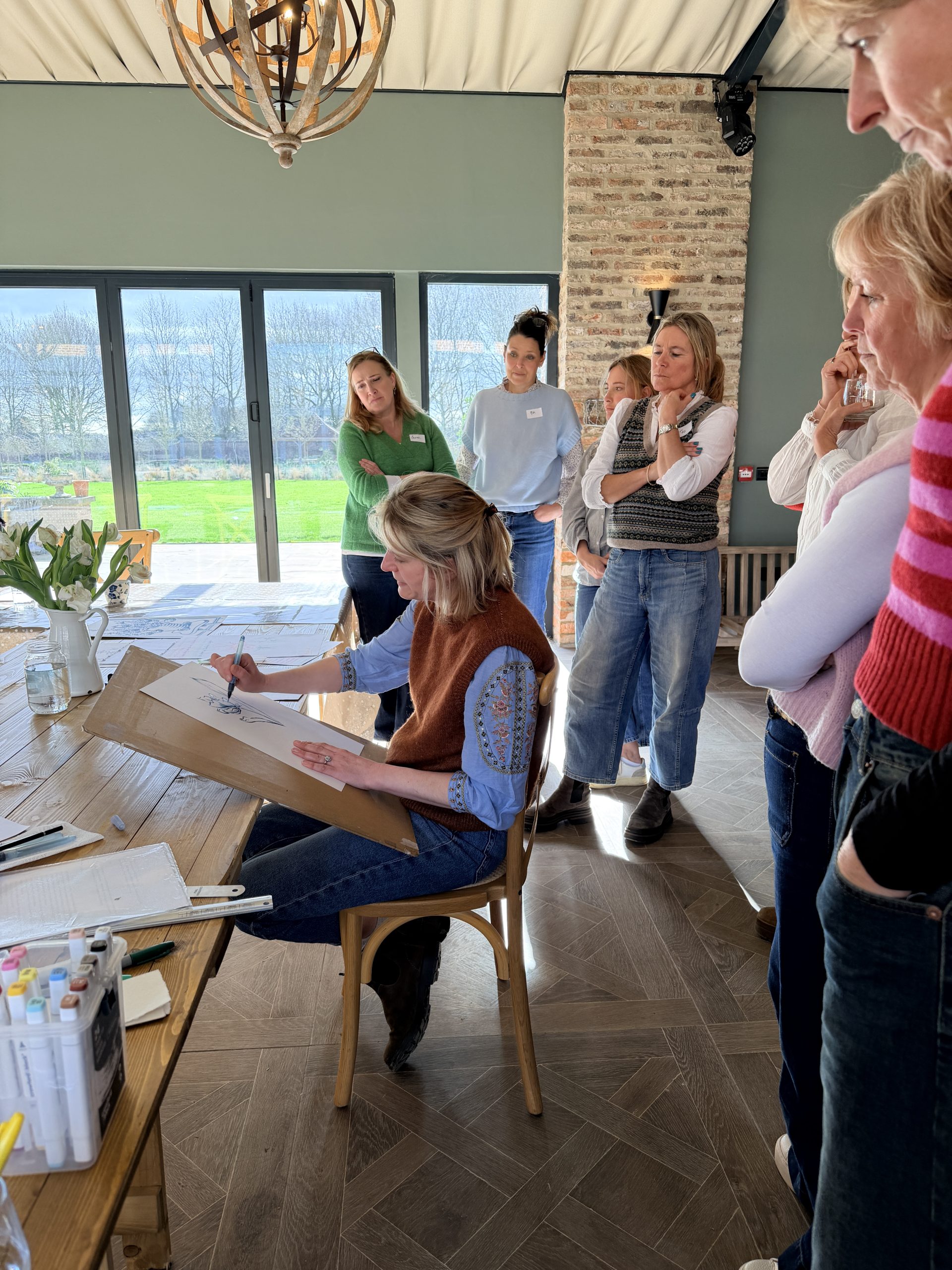 Botanical Ink Painting with Artist Sophie Roberts 13th October 2026