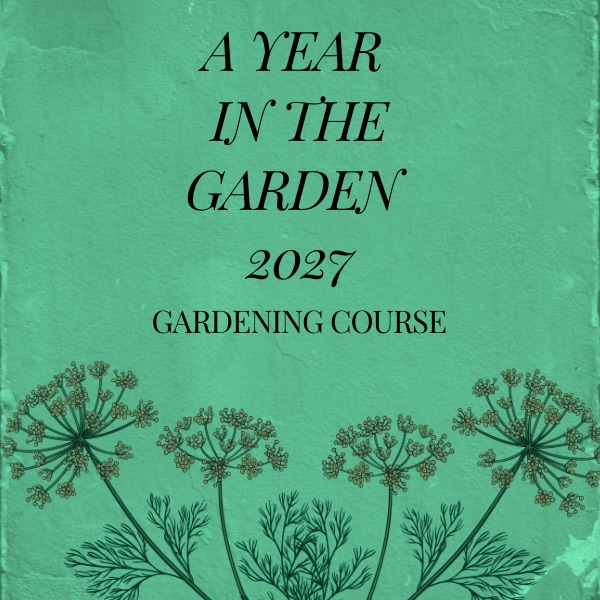 A YEAR IN THE GARDEN Gardening Course 2027 🌟NEW WORKSHOP🌟